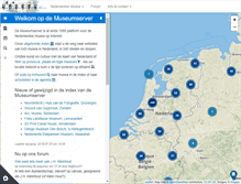 Tablet Screenshot of museumserver.nl